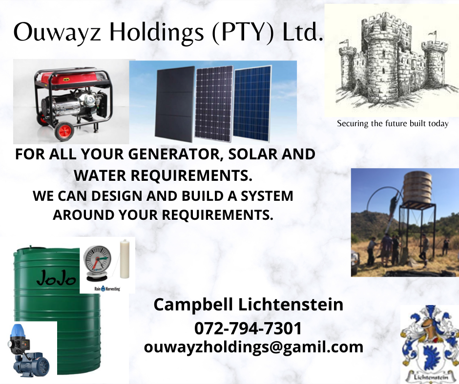 Handyman and renovation services across gauteng. waterproofing, dry walling. We install generators and water tanks. No job is too big or too small